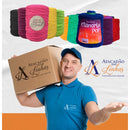 Kit Fio de Malha Brasil - 10 Rolos 1Kg Preto - Para Crochê Al Residual Bolsa Tapete Promoção 1 Kilo Lycra Elastano fl