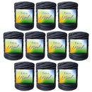 Kit Fio de Malha Brasil - 10 Rolos 1Kg Preto - Para Crochê Al Residual Bolsa Tapete Promoção 1 Kilo Lycra Elastano fl