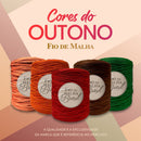 [PROMO] Fio de Malha Brasil -  1Kg - Cores Variadas OFERTA Crochê Residual Bolsa Tapete Lycra