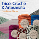 Kit 5 Rolos 1Kg Fio de Malha Brasil - Cores Sortidas Ecológico Residual Bolsa Tapete Promoção 1 Kilo Lycra Elastano fl