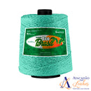 Barbante Eco Brasil 1Kg Fio 6 - Crochê Artesanato Tricô Macramê - Linha Completa de Cores