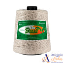 Barbante Eco Brasil 700g Fio 6 - Tons Natalinos Vermelho, Verde Bandeira e Castanho e outros. fl