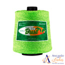 Barbante Eco Brasil 700g Fio 6 - Tons Natalinos Vermelho, Verde Bandeira e Castanho e outros. fl
