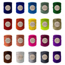 Kit 4 Rolos 1Kg Fio de Malha Brasil - Cores Sortidas Residual Bolsa Tapete Promoção 1 Kilo Lycra Elastano Algodão fl