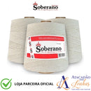 Barbante Soberano Cru 1Kg - Fios N°: 2,3,4,6,8 e 10  - Macio, Sem resíduo, Não Desbota, Crochê, Tricô e Artesanato