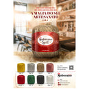 FIO SOBERANO SPELL 100g EXTRA BRILHO PREMIUM - DOURADO, LINHO, PRATA, ROSÊ, PRETO, BRANCO - LINHA BARBANTE ACABAMENTO