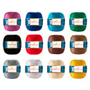 Soberano Premium 100% Algodão Fio 4 150g - Para Crochê Tricô Macramê Amigurumi [OFERTA LANÇAMENTO] Macio Não Desbota fl