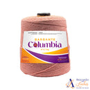 OFERTA DE LANÇAMENTO - Barbante Columbia 1Kg Fio 6 - Crochê Artesanato Tricô Macramê - Linha Única de Cores