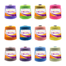 OFERTA DE LANÇAMENTO - Barbante Columbia 1Kg Fio 6 - Crochê Artesanato Tricô Macramê - Linha Única de Cores