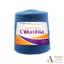OFERTA DE LANÇAMENTO - Barbante Columbia 1Kg Fio 6 - Crochê Artesanato Tricô Macramê - Linha Única de Cores