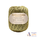 Brilhantinho Premium 100% Poliéster 100g - Fio 4 - Linha com Brilho Extra para Crochê Similar a Linha Encanto