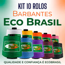 KIT 10 ROLOS BARBANTE ECO BRASIL 1Kg Fio 6 - ATACADO - Crochê Artesanato Tricô Macramê - Linha Completa Cores fl