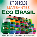 KIT 20 ROLOS BARBANTE ECO BRASIL 1Kg Fio 6 - ATACADO - Crochê Artesanato Tricô Macramê - Linha Completa de Cores fl