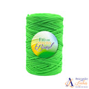 Fio de Malha Brasil 500g - Cores Variadas Para Crochê Fio Residual Bolsa Tapete Lycra Algodão Elastano Promoção