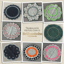Brilhantinho Premium 100% Poliéster 100g - Fio 4 - Linha com Brilho Extra para Crochê Similar a Linha Encanto