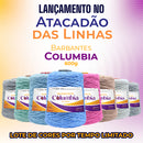Barbante Columbia 600g Fio 6 - Crochê Tricô Macramê - LANÇAMENTO DE CORES NOVAS