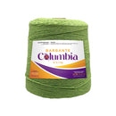 OFERTA DE LANÇAMENTO - Barbante Columbia 1Kg Fio 6 - Crochê Artesanato Tricô Macramê - Linha Única de Cores