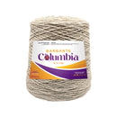 OFERTA DE LANÇAMENTO - Barbante Columbia 1Kg Fio 6 - Crochê Artesanato Tricô Macramê - Linha Única de Cores