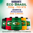 Barbante Eco Brasil 700g Fio N° 8 - OFERTA VÁLIDA ATÉ DOMINGO!! - Crochê Artesanato Tricô Macramê Amigurumi