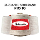 Barbante Soberano Cru 1Kg - Fios N°: 2,3,4,6,8 e 10  - Macio, Sem resíduo, Não Desbota, Crochê, Tricô e Artesanato