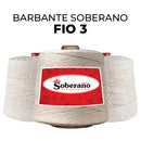 Barbante Soberano Cru 1Kg - Fios N°: 2,3,4,6,8 e 10  - Macio, Sem resíduo, Não Desbota, Crochê, Tricô e Artesanato