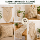 Barbante Macramê 1Kg Eco Brasil Cru 24 Fios 238m Cordão Grosso Premium para Artesanato