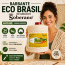 Barbante Eco Brasil Cru 1kg 24 Fios Macramê Cordão Grosso 4mm Soberano 238m
