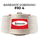 Barbante Soberano Cru 1Kg - Fios N°: 2,3,4,6,8 e 10  - Macio, Sem resíduo, Não Desbota, Crochê, Tricô e Artesanato