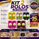 [DESCONTO ESPECIAL] Kit Fio de Malha Brasil 500g -  A partir de R$15 - Kit 2 Rolos Crochê Tapete Promoção Econômico